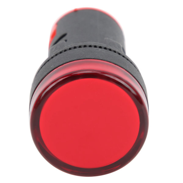 10 st AD16‑22DS Hög Ljusstyrka Röd LED Signallampa LED Indikatorlampa för Signalindikering AC220V