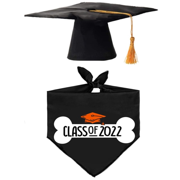 Pet Graduation Kepsar Svart Dog Graduation Hats Dog Graduation