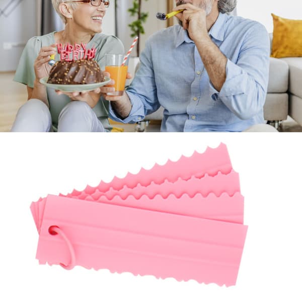 Kakeperfeksjonistenes glede, profesjonell finish smørkrem kakeskrape sett for DIY kake sammen, høykvalitets materiale ABS multifunksjonell baking