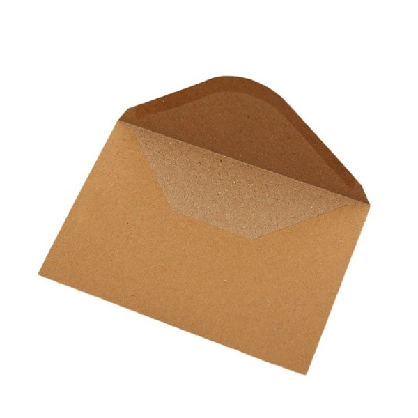 Presentkort Kuvert, Återvunnet Papper Bulk Kuvert, Utskrivbara Vykort för Bröllop, 11,4 x 16,2 Cm, Kraftpapper Kuvert, Naturligt Lim, Extra