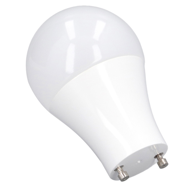 4 st GU24 LED-lampor med hög ljusstyrka, energibesparande A19-lampa för sovrum, kontor, 120 V, 9 W, kallvitt 5000 K