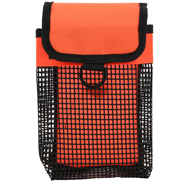 BG-984 Dykpåse för Scuba Diving, Bärbar Lätt Mesh Vattentät Förvaringsväska, Fluorescerande Orange