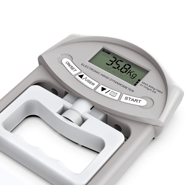 Digital Hand Dynamometer Grip Strength Measurement Meter Auto Capturing Electronic Hand Grip Power