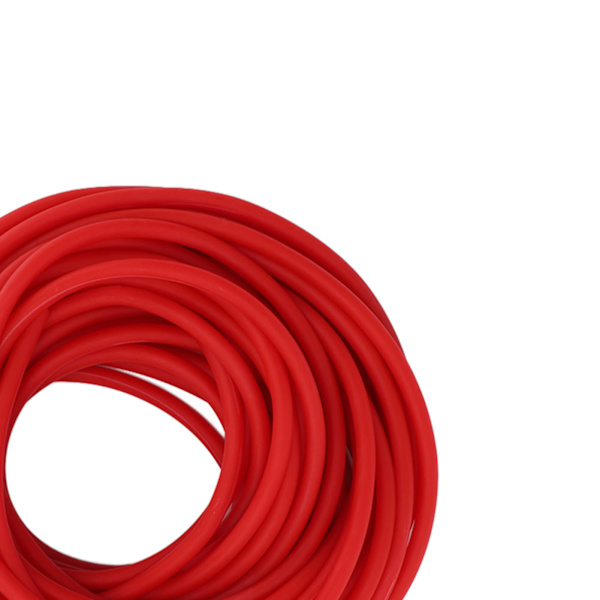 2050 10M Utomhus Naturligt Latexgummirör Stretch Elastiskt Rör Jakt Ersättningsband Rött