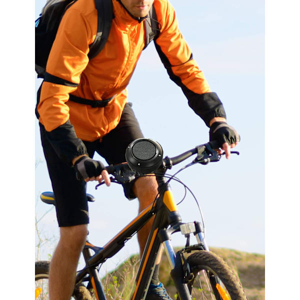 Vattentät Bluetooth-högtalare för utomhusbruk, trådlös, bärbar, minidusch, resehögtalare med subwoofer