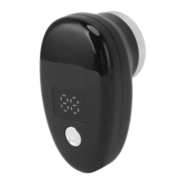 Mini elektrisk skäggtrimmer roterande blad hår trimmer USB laddning bärbar trimningsmaskin svart