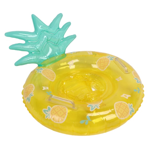 Tjock PVC Baby Simring Uppblåsbar Baby Pool Float Svamp Botten Säte Float Ring med Handtag