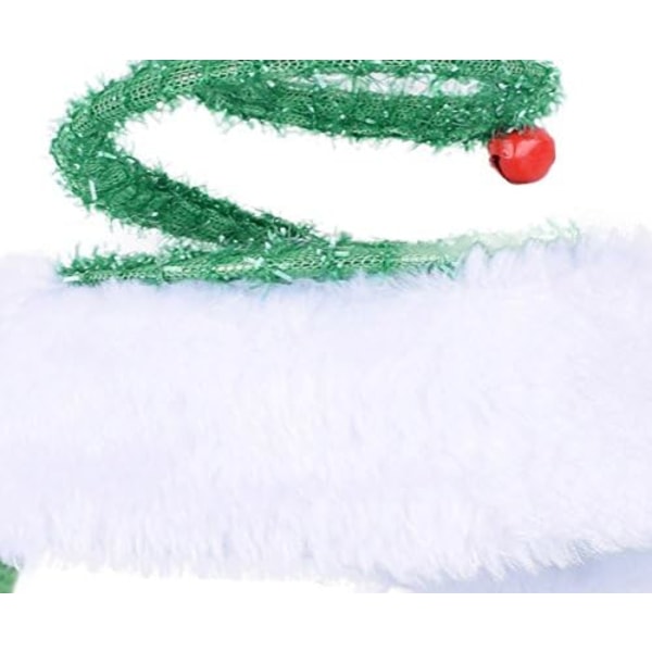 Bekvämt Julgranshårband, Mjukt Lättviktsmaterial med Fjädrande Design för Glädjefyllda Julstunder