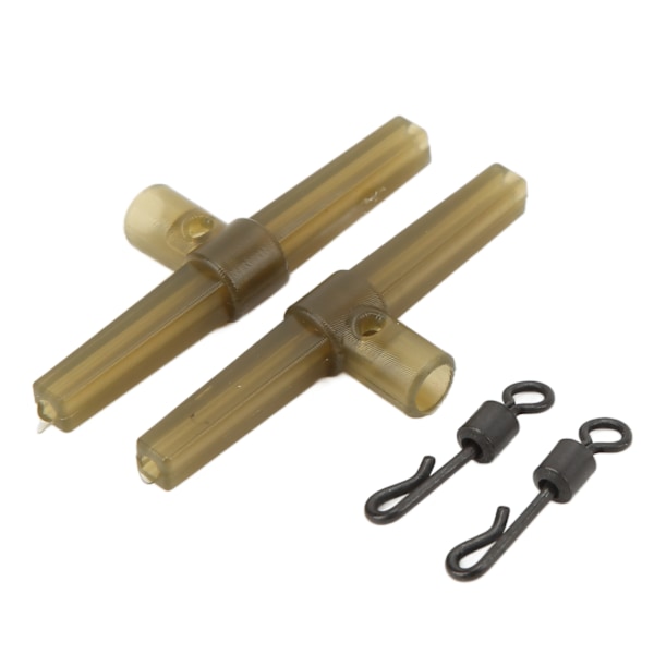 20-set Anti-trasselhylsor Sidoböjar Kit Hållbara Snurror Karpfiske Tillbehör Kit