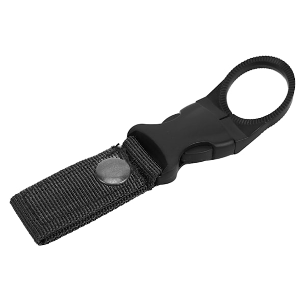 Portabel Vattenflaskringhållare för Utomhusaktiviteter, Användning i Flera Scener, Lättviktigt Bältesklämma för Camping Vandring Resor (4-pack)