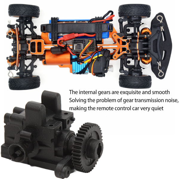 Bakre differentialväxelset RC-växellåda Diff-set för ZD Racing 1/16 S16 EX16 16426 2011