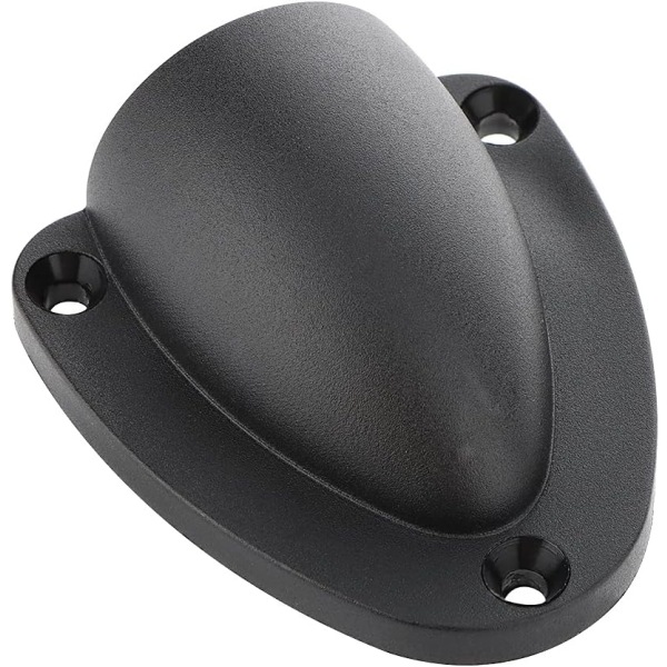 4 st nylon 2,5\" marin kabelventilationskåpa, mussla ventilationskåpa för båt, slät kanttjocklek 1/8\", kabelventilationskåpa, mussla ventilationskåpa, gratis