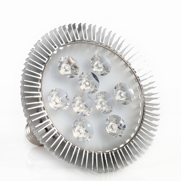 E27 AC85-265V Röd+Blå Hög Effekt LED Växtlampa för Hydroponics #3 27W
