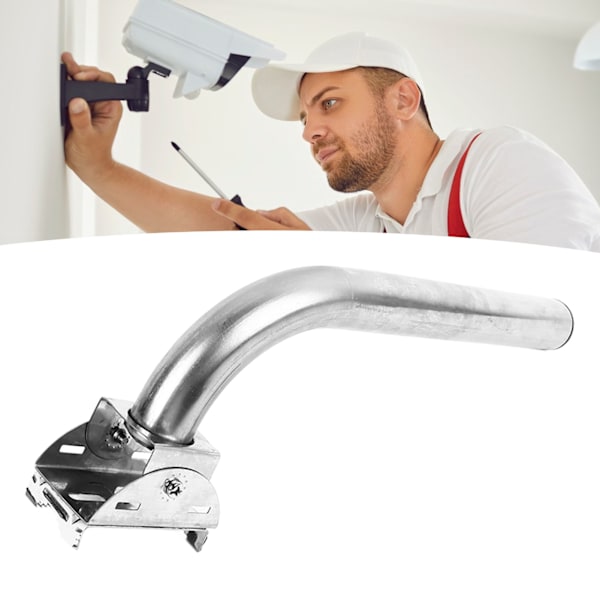 Väderstationsmonteringsstång Utomhus Justerbar 36cm Antennmonteringsstång Universalfäste