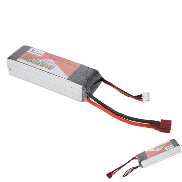 11,1V 2200mAh 3S 45C Lipo-batteripaket med T-kontakt RC-batteri för RC-bilbåtlastbilhelikopter