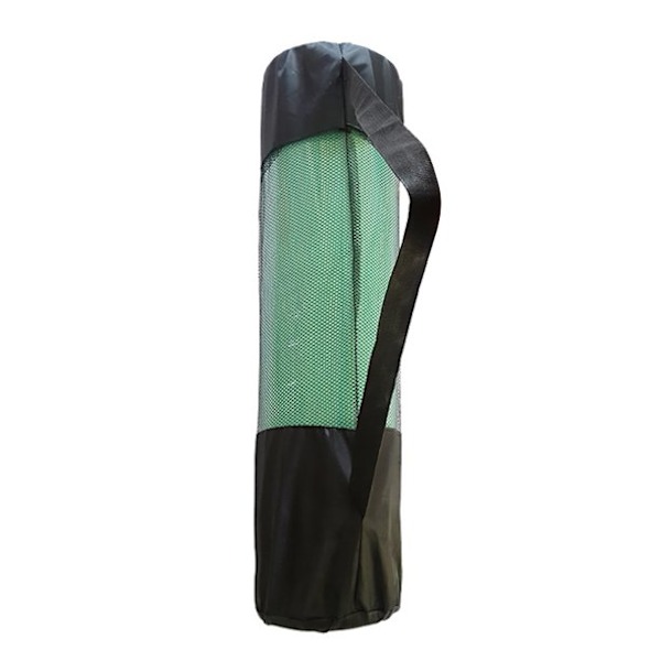 Yogamatta Ryggsäck Yogamatta Andningsbar Mesh Väska Tjock Vattentät Ryggsäck Väska, Svart