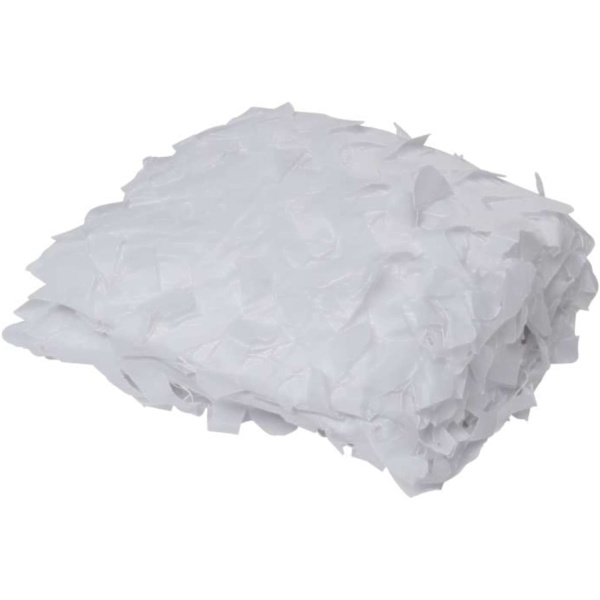 WERKA PRO - 10793 - Öppen väv solskydd - 120 g/m2 - Polyester - Rektangulär - 3 x 4 m - Vit - För balkong, terrass och trädgård