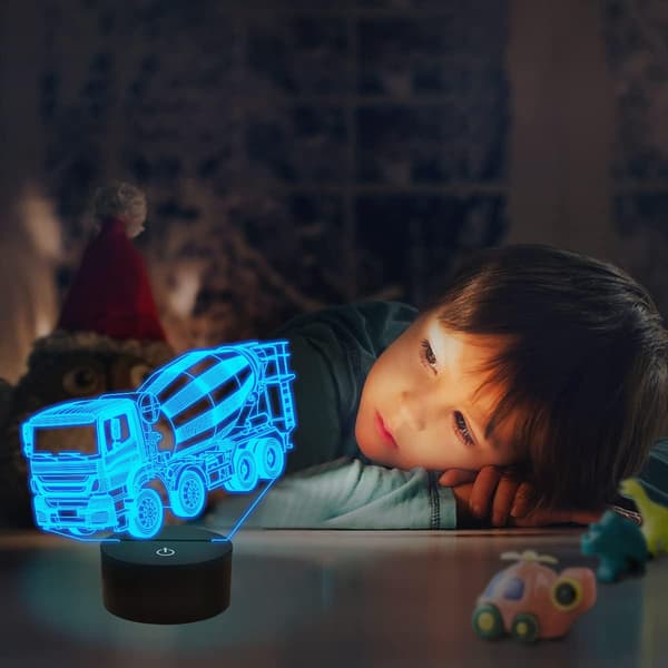 3D nattlys Blender Touch 3D stereolys 3D nattlys, 3D N