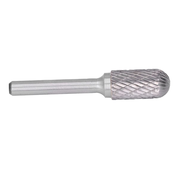 Karbidfräs Värmebehandlad YG8 Hög Släthet Dubbelspår 6mm/0.2in Handtag 12mm/0.5in Diameter Arbetsbesparande Döbits