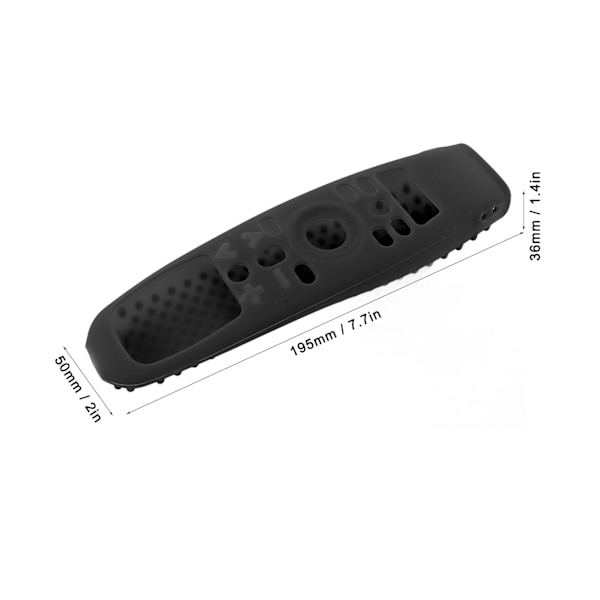 Smart fjärrkontroll skyddande lock silikon TV-kontroller dammtät fodral för LG MR 20 svart
