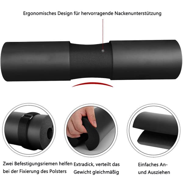 Skivstångsdynor Nackdynor Höftlyftsdynor Tyngdlyftning