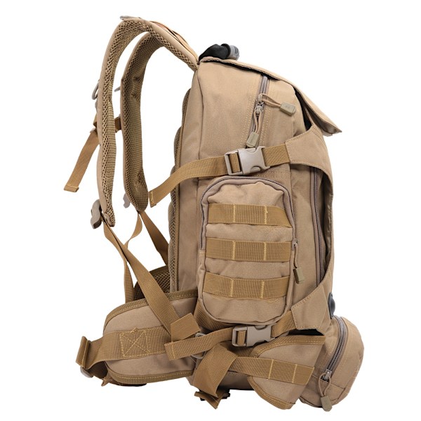Molle System Ryggsäck, Taktisk Utrustning Med Andningsbart Mesh, Justerbar Axelrem Och Bälte För Klättring, Ridning, Resor