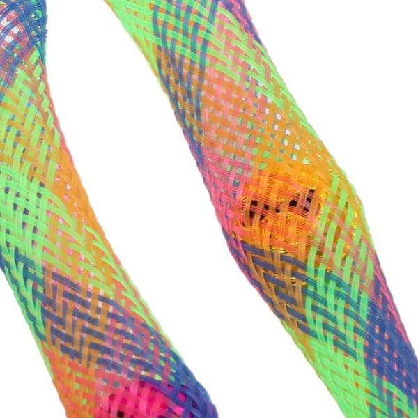 21 st kattleksak nylon färgglad interaktiv klös- och bitresistent husdjursspole leksak för kattunge