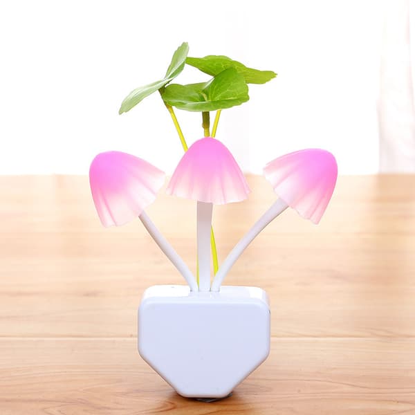 B Induktion LED Natlys, Farveskiftende LED Plug-in Drømmeseng