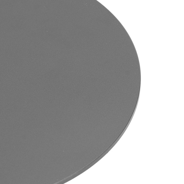 Svängbar bildskärmsstativ i mörkgrå aluminiumlegering, snurrborddesign, bildskärmsvridbas för OS X AIO-dator och bärbar dator