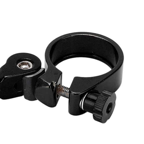 VIARON Aluminiumlegering MTB Cykelsadelstolpeklämma Snabbfrigöring Sadelstolpeklämmor 31.8mmSvart