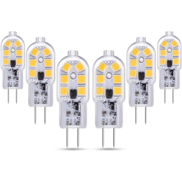Halogenlampersättning, Energibesparande G4 LED-lampa, Varmvit 3000K Ej Dimbar För Bred Användning, Direkt Tändning Utan UV- Eller IR-strålning,