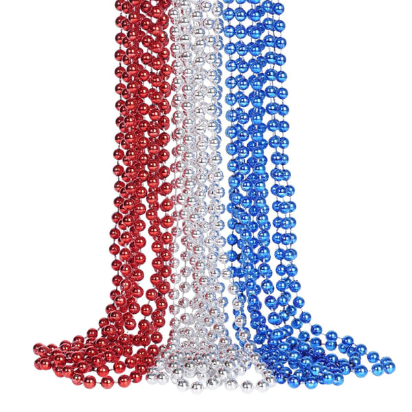 Independence Day Beads Halsband, Bead Halsband Kostym