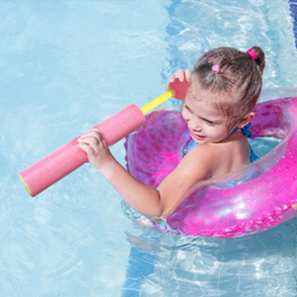 Water Guns Poolleksaker för barn, Super Squirt Guns Water Soaker Blaster, 4 djurfigurer Vattenleksaker för pojkar Flickor Vuxna, Pool Beach och Home Garden