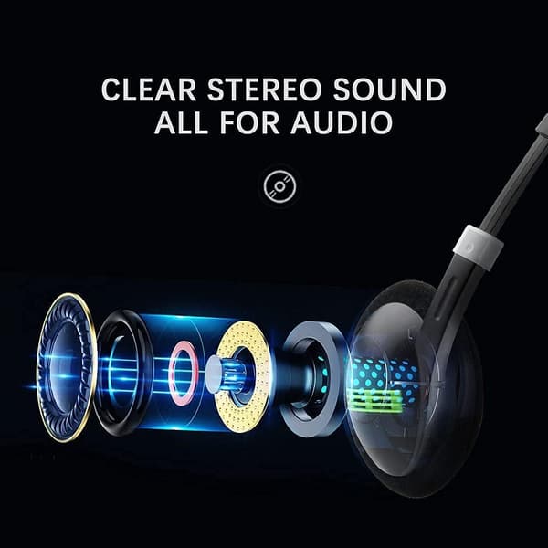 Stereo USB-headset til problemfri kommunikation, integreret hovedbøjlekonstruktion sikrer en sikker og komfortabel pasform