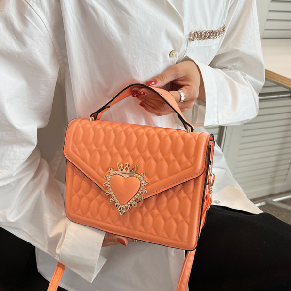 Crossbody-väskor för kvinnor Små handväskor Axelväska dam Orange ec1c |  Orange | Fyndiq