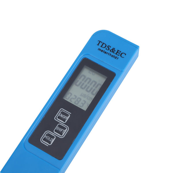 Bärbar penna typ digital TDS EC-mätare elektrisk konduktivitetstestare vattenkvalitetstest Ingen bakgrundsbelysning