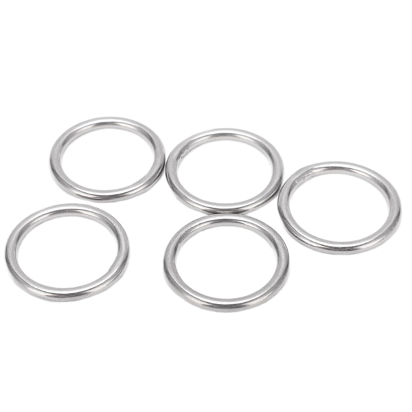Ropkrok Sängring, Korrosionsbeständig Svetsad Solid Ring för Mångsidig Användning