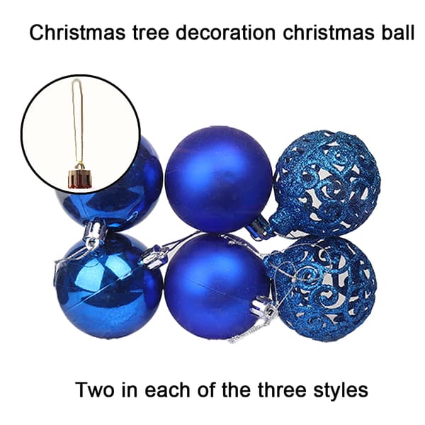 Juletræspynt Kugler style 3