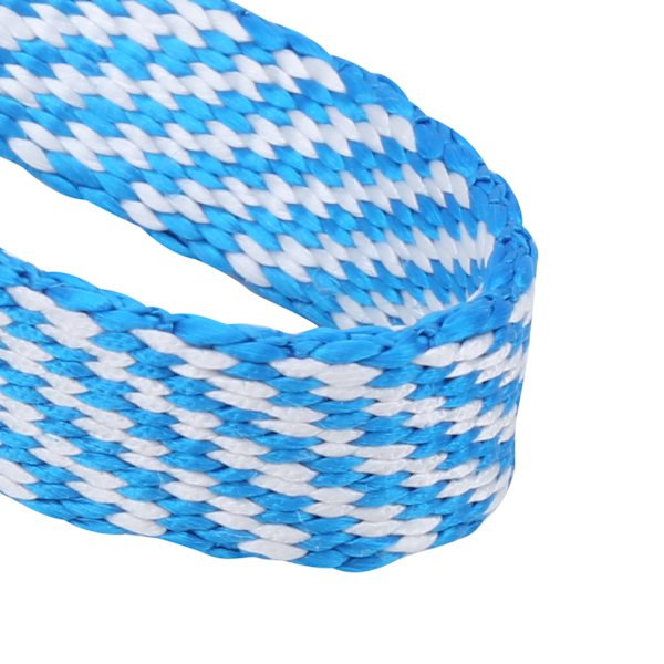 Camnal 60CM utomhus klättringslingbälte Hög hållfasthet bälten Bergsklättring platt repBlå