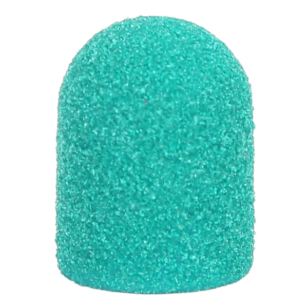 Nagelslipband Borrbit Nagelkonst Polering Slipning Kepssats Tillbehör (10 x 15mm) Grön