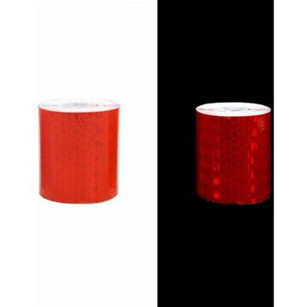 3 rullar reflekterande tejp säkerhetstejp varningstejp säkerhetsmarkering tejp 5cm x 3m