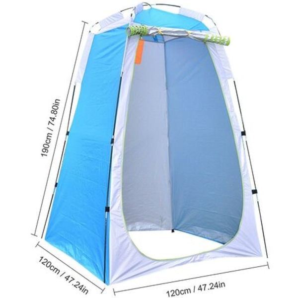 lune-Utomhus Bärbar Sekretess Dusch Toalett Tält Fällbar Camping Tält Anti Uv Utomhus Klädsel Tält Strand Camping Utrustning