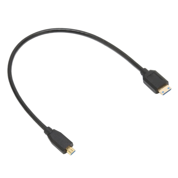 Utmärkt Dataöverföringsprestanda HDMI-adaptrar, Texturerade och Högkvalitativa Material Mini HD Multimedia Interface Till Mikro-kabel, För