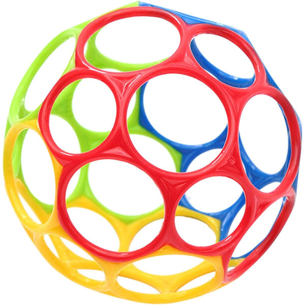 Baby Toy Gripping Ball Classic - Flexibel och greppvänlig design, för barn i alla åldrar, färgglad
