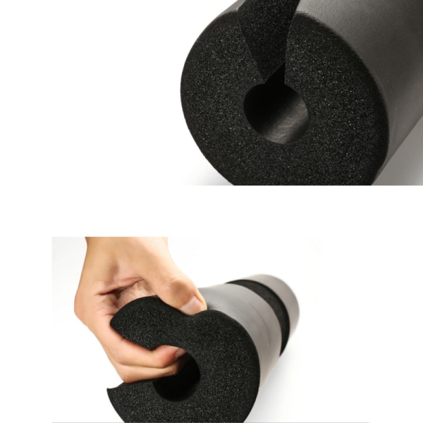REEHUT Skivstångspads Squat Pad med Velcro Fäste Skivstångs Hals Pad Squats & Hip Thrusts Pad Tight Bärbar Halksäker för Axlar, Hals, Rygg och