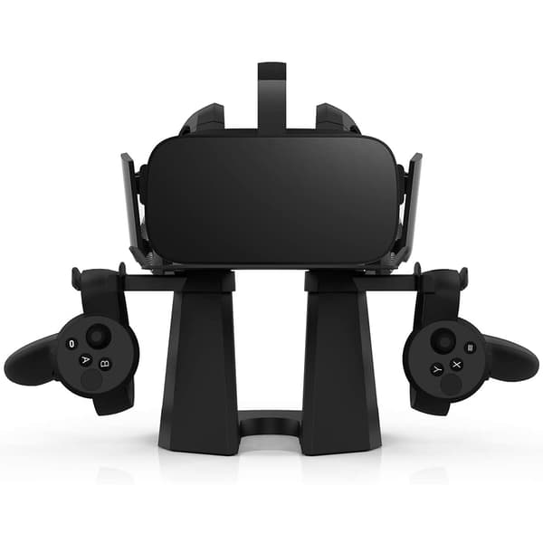 VR-ställ med enkel montering, slitstarkt ABS-material med handkontrollorganisatör