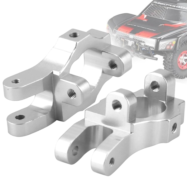 Etuakselikotelon L/R 0006 Päivitysosa RC 1/12 Wl toys 12428 12423 12628 (Hopea)