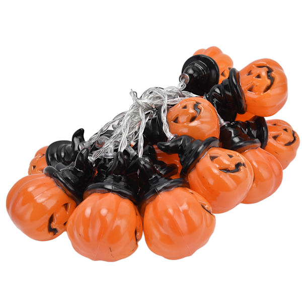 20 LED Kurpitsavaloketju - 3m Kaksoistila Koristevalot Halloweeniin & Juhliin Koti- ja Pihakoristeluun