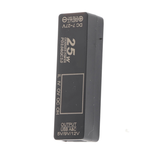 PD3.0 USB XT60 Interface til USB PD3.0 Hurtiglader Overbelastningsbeskyttelse Kortslutningsbeskyttelse