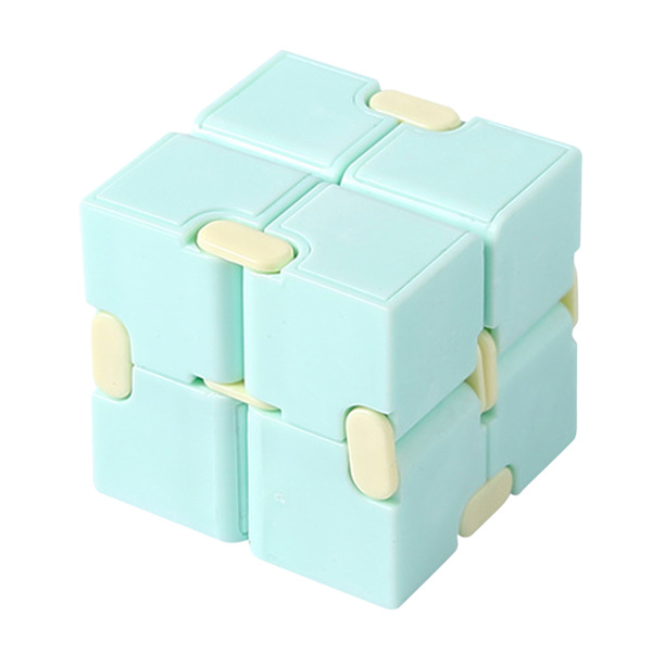 Snabbpussel Macaron Färg Barn Vuxen Bärbar Flexibel Fingertoppsspel Utbildningsutveckling Grön Standard